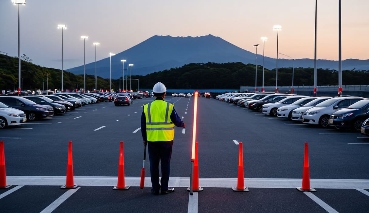 駐車場・会場の誘導警備でできること